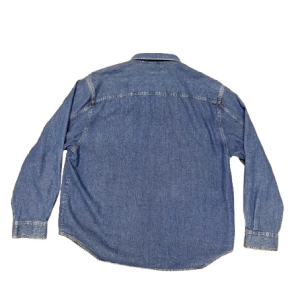 Levi’s Men’s Button Down Thick Jean Shirt-Size XXL